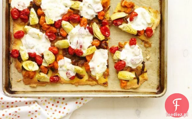 Bezglutenowa Pieczona Pizza Pomidorowa
