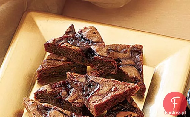 Malinowe Brownies