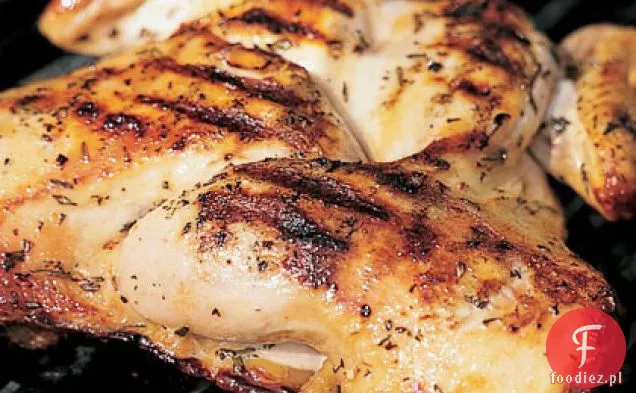 Grillowany kurczak z rozmarynem i czosnkiem