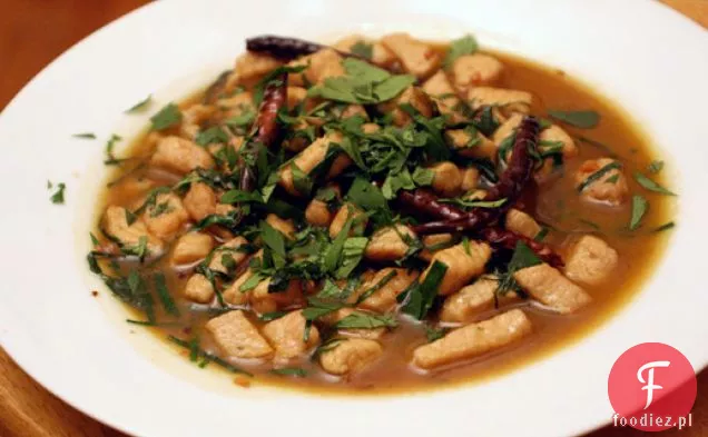 Wieprzowina smażona ze szczypiorkiem i Chili