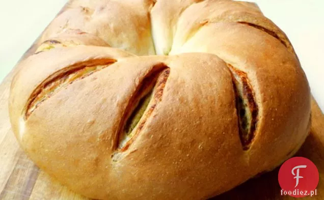 Pieczenie Chleba: Chleb Wirowy Pomidorowo-Pesto
