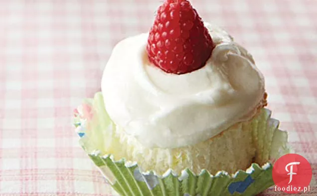 Lemon Angel Food Cupcakes