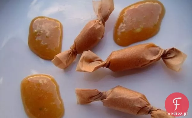 Chińskie cukierki z mleka imbirowo-limonkowego
