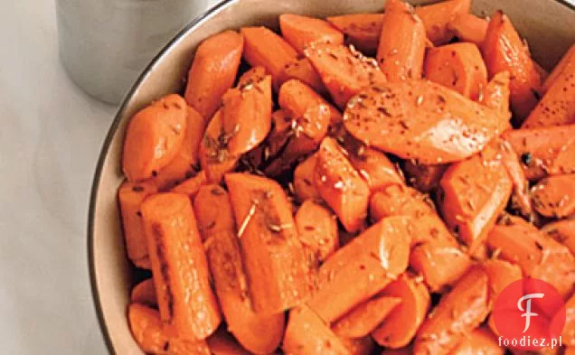 Karmelizowana Marchewka Pieczona Z Kminkiem