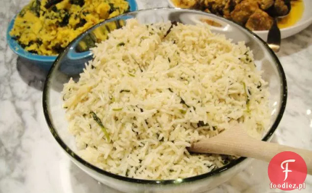 Ugotuj książkę: ryż Sri Lanki z kolendrą i trawą cytrynową