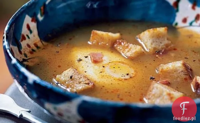 Sopa de Ajo Castellana (Kastylijska zupa czosnkowa)