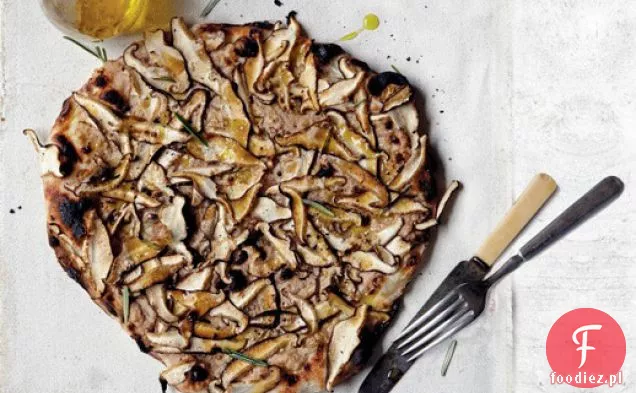 Shiitake z orzechowym Purée Pizza
