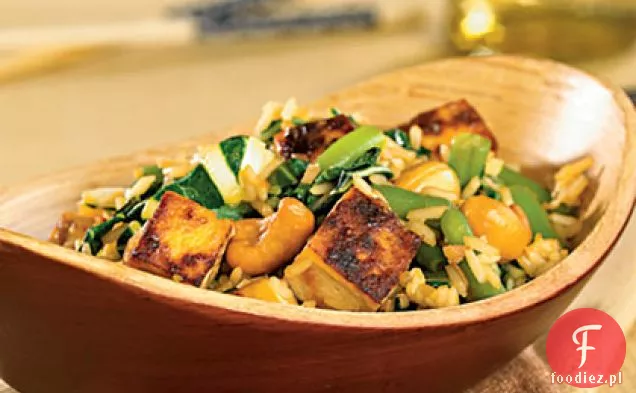 Tajski ryż smażony z Tofu