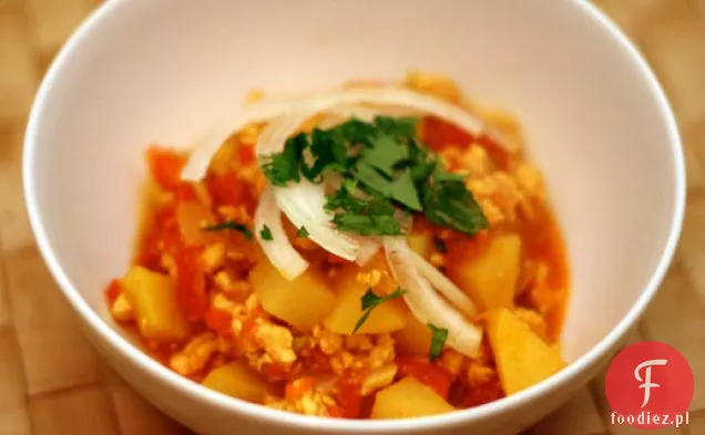 Dzisiaj Kolacja: Murgh Keema (Mielony Kurczak Curry)