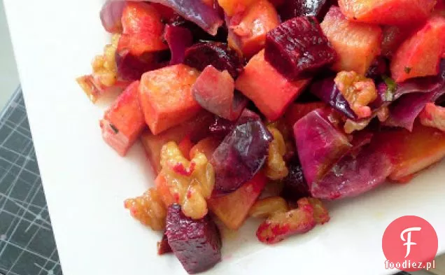 Pieczone Warzywa Z Winegretem Orzechowym
