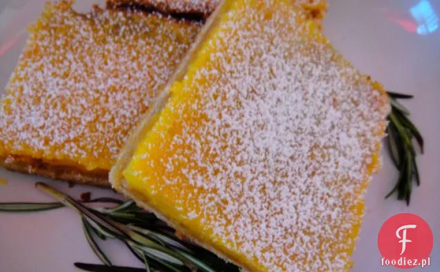 Ugotuj książkę: Lemon Curd Squares with Rosemary