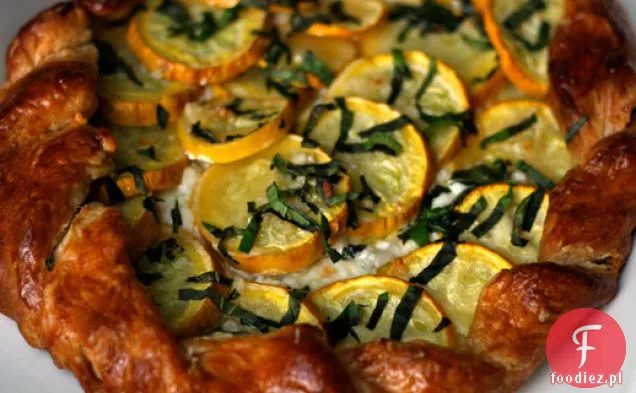 Kolacja dziś wieczorem: Summer Squash i Ricotta Galette