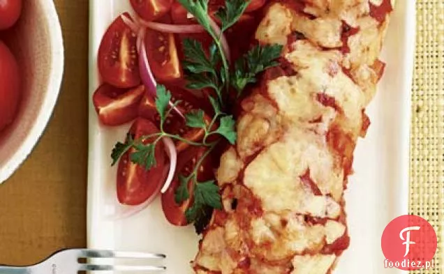 Enchiladas szpinakowo-krabowe