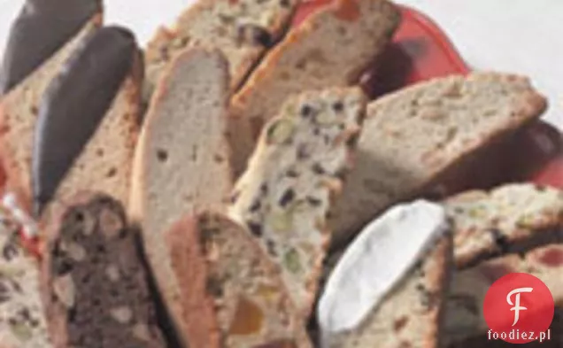 Poważne Ciasteczka: Pistacjowo-Wiśniowe Biscotti
