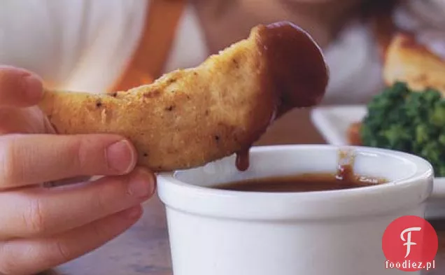 Paski Z Kurczaka Smażone W Piecu Parmezan