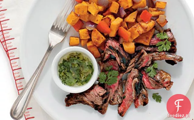 Pan-Seared Spódnica Steki