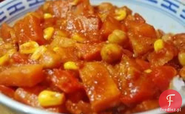 Wegetariańskie Curry z ciecierzycy z Rzep
