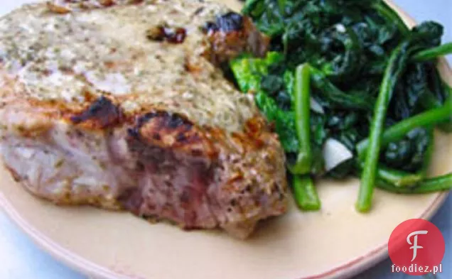 Dziś Kolacja: grillowane kotlety wieprzowe marynowane w Mojo