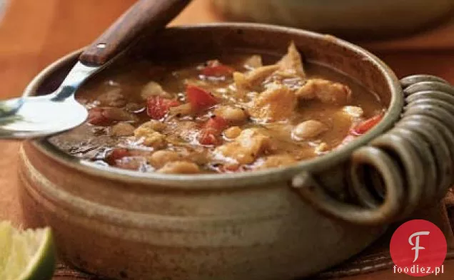 Biała fasola i Indyk Chili