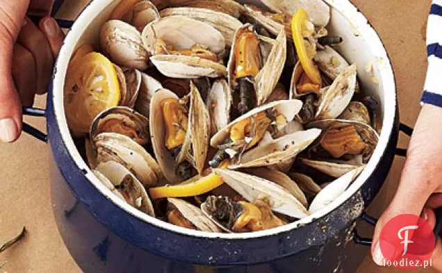 Piwo-Gotowane Na Parze Małże Soft-Shell
