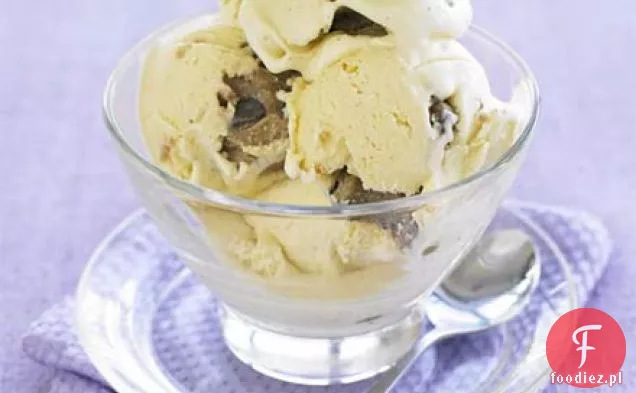 Ciasteczka i lody śmietankowe