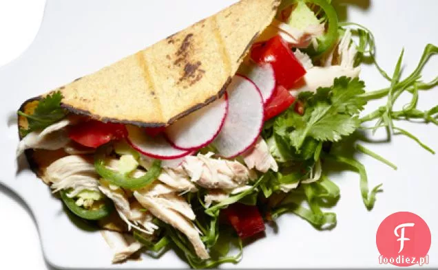 Pieczony Kurczak Miękkie Tacos