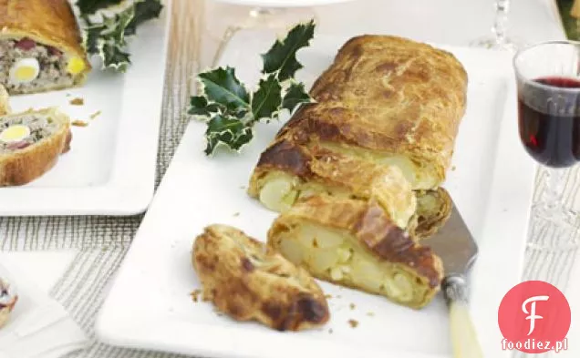 Easy cheese & onion slice