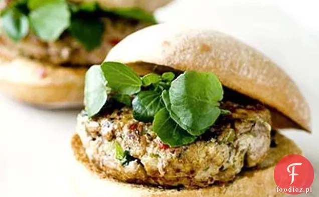 Hamburgery z indyka w stylu tajskim
