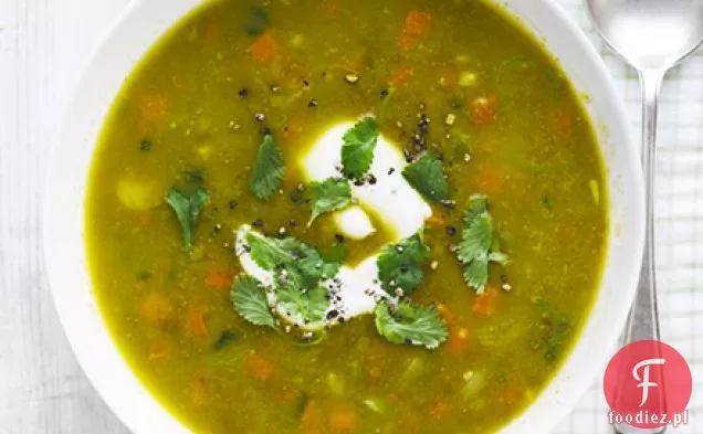 Curry marchew & soczewica zupa