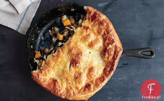 Patelnia Chicken Pot Pie z dyni