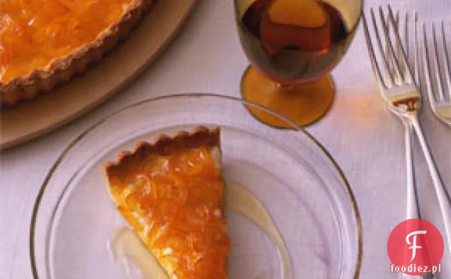 Kandyzowana tarta z kumkwatem i ricottą
