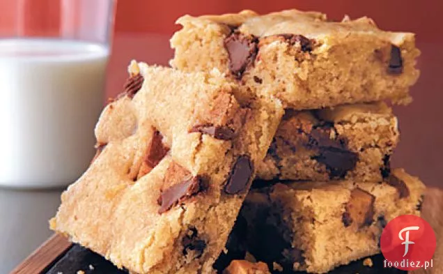Peanut Butter Cup Blondies