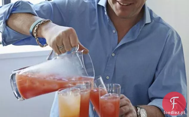 Spritz pomarańczowo-żurawinowy