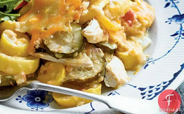 Zapiekanka z kurczakiem i kabaczkiem