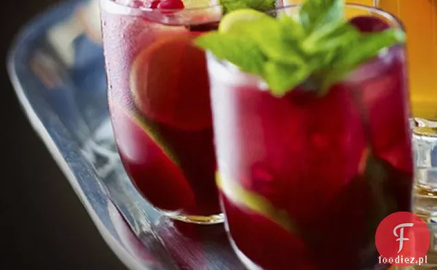 Granat mojito mocktail