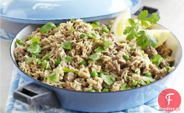 Przyprawiony lamb & coconut pilaf