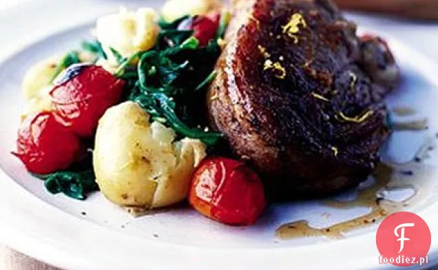 Grillowana jagnięcina & potato crush