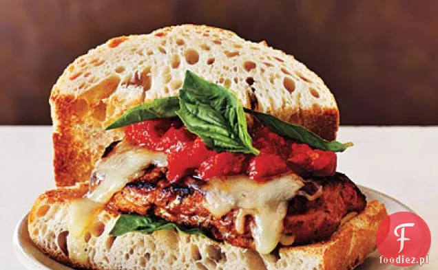Kurczak Parmezan Hamburgery