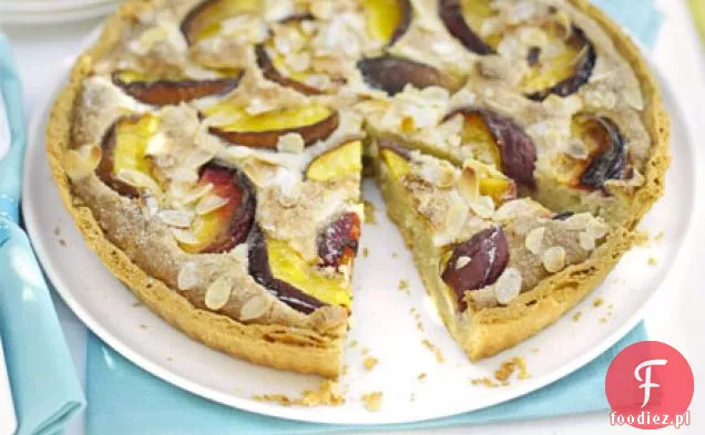 Tarta brzoskwiniowo-migdałowa