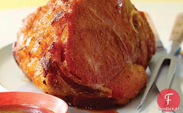 Szynka pieczona z lepką glazurą cytrynowo-przyprawową