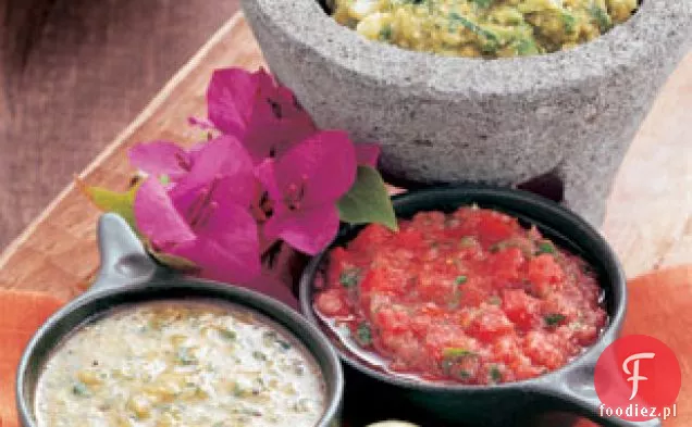 Guacamole Z Pieczonym Tomatillo