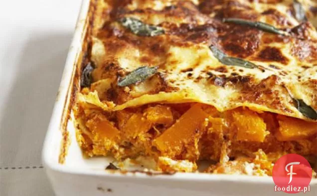 Squash, ricotta & Sage Pasta bake