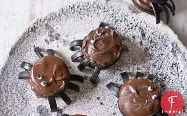 Ciasteczka czekoladowego pająka