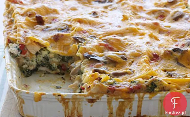 Niebiańska Lasagna Z Kurczakiem