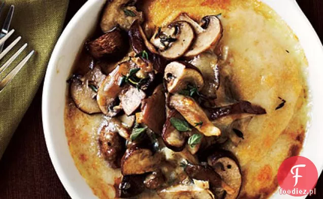 Fontal Polenta z pieczarkami Sauté