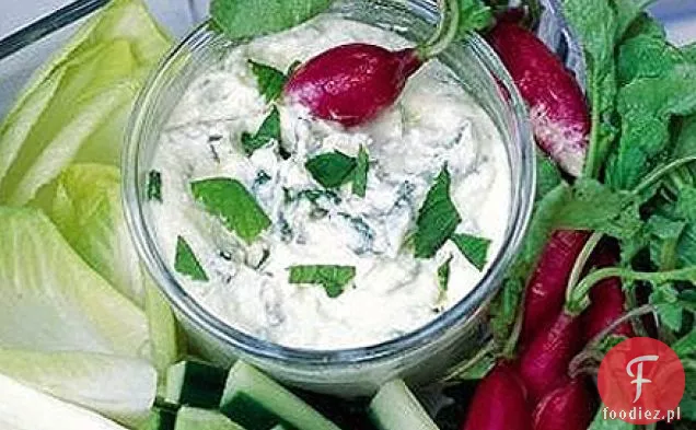 Dip Herby feta & cytryna z crudités