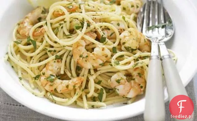 Spaghetti cytrynowo-pietruszkowe