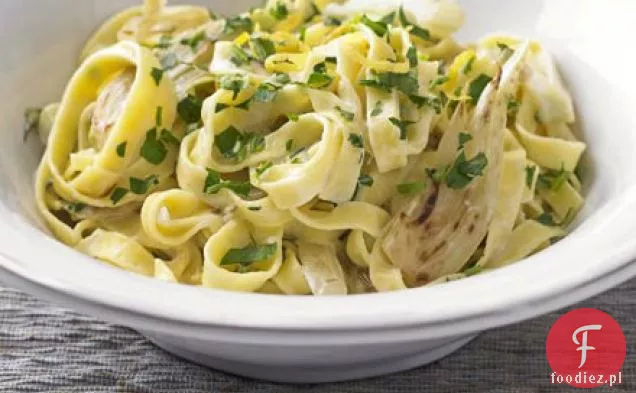 Kremowe tagliatelle z koprem włoskim