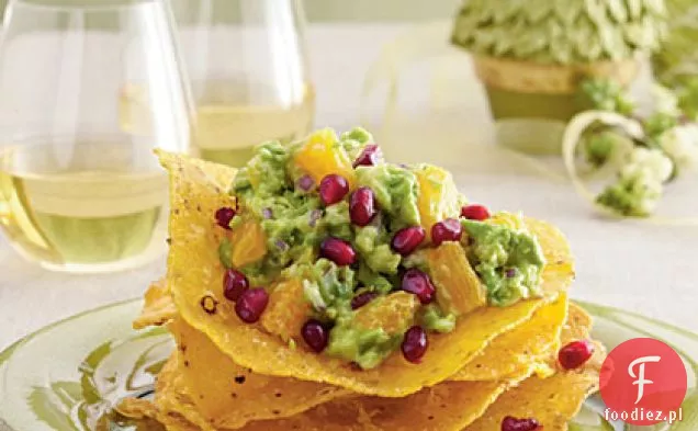 Świeże Guacamole Pomarańczowe