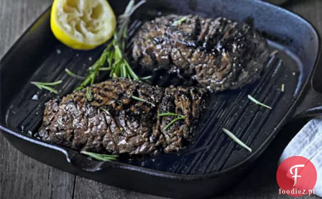 Marynowany stek z bavette